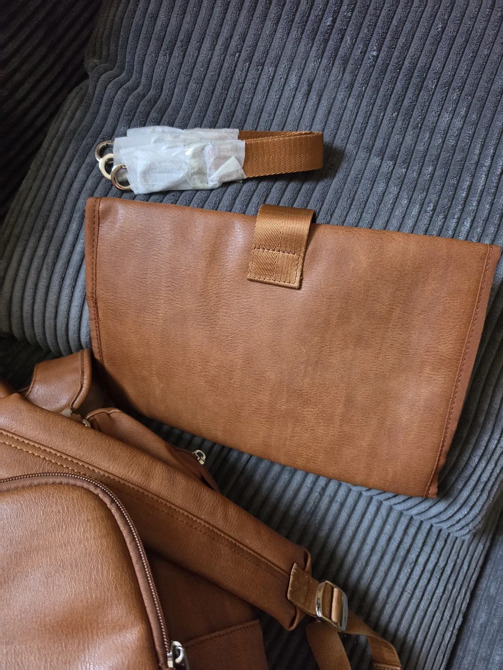Citi Collective Citi Explorer Diaper Bag Backpack Vintage Tan - Excellent Cond
